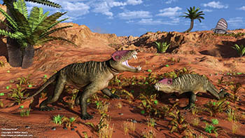 Doliosauriscus, 265 million years ago