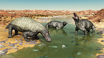Jonkeria, 262 million years ago