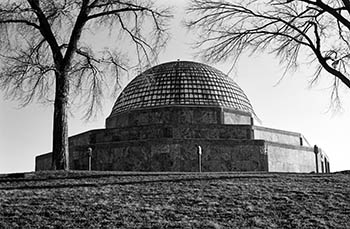 Adler Planetarium   -   Chicago, 1982   -   Kodak Technical Pan 35mm film