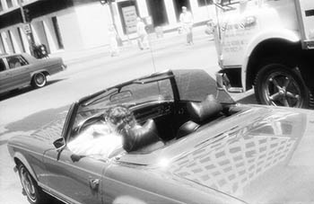 Convertable reflection   -   Chicago, 1983   -   Kodak infrared black & white 35mm film