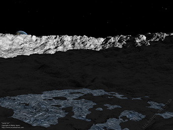 Lunar ice