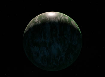 Green ocean world - No. 3