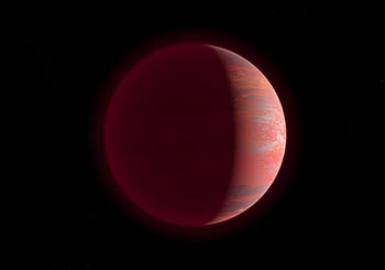 Brown dwarf side-lit - No. 1