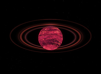 Ringed Brown dwarf - No. 3