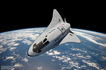 Cruise shuttle in low earth orbit