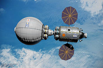 Space habitat in low earth orbit - No. 2