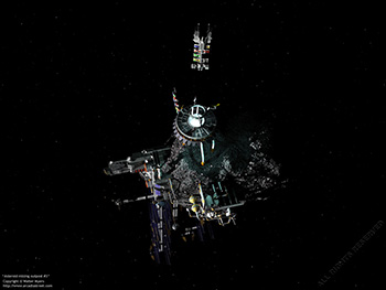 Asteroid mining outpost #3