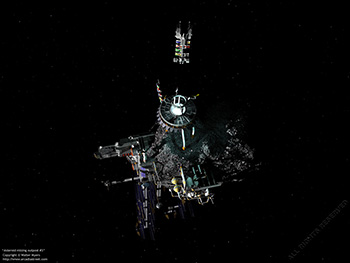 Asteroid mining outpost #3