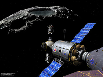 MMV departs for asteroid surface