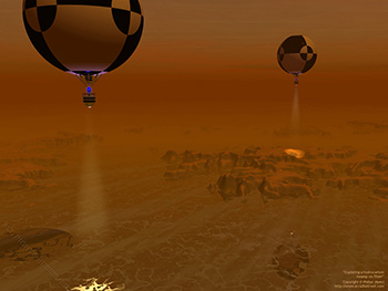 Exploring a hydrocarbon swamp on Titan