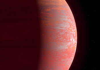 Brown dwarf side-lit - No. 1 CU